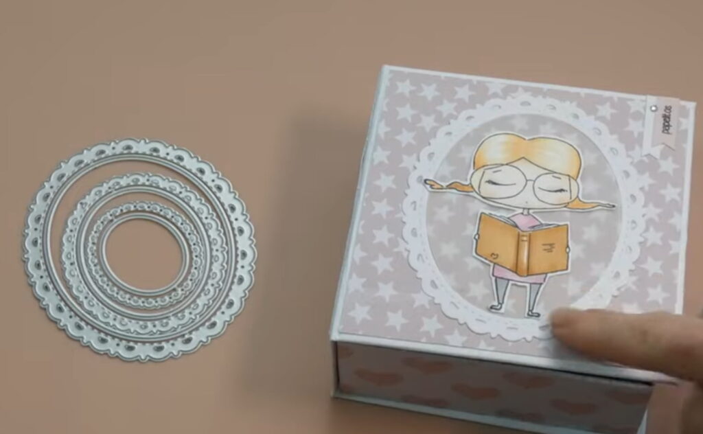 Troqueles redondos para scrapbook